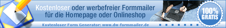 kostenloser oder werbefreier Formmailer